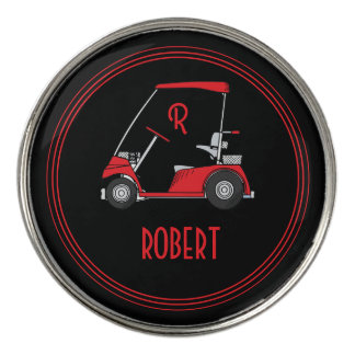 Personalized Golf Ball Marker with Name & Monogram