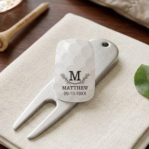 Personalized Golf Ball Pattern Name Monogram Age Minx Nail Art