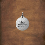 Personalized Golf Ball Pattern Name Monogram Age Pet ID Tag<br><div class="desc">Personalized golf ball pattern name monogram age could be a great design for you as well as it can be a great gift for your golfer friend or family members or other people.</div>