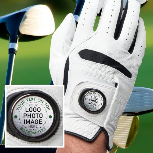 Personalized Golf Ball Photo or Logo Custom Golf Glove