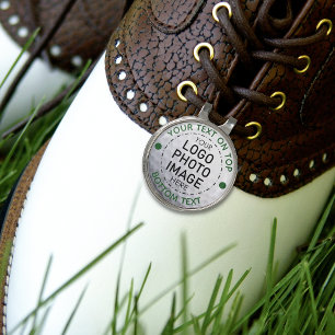 Personalized Golf Ball Photo or Logo Custom Hat Clip