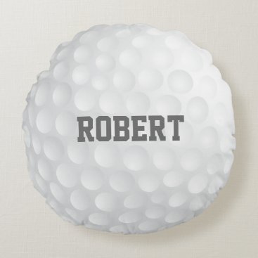Personalized Golf Ball Pillow