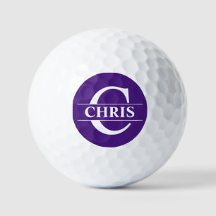 Personalized Golf Ball - Purple