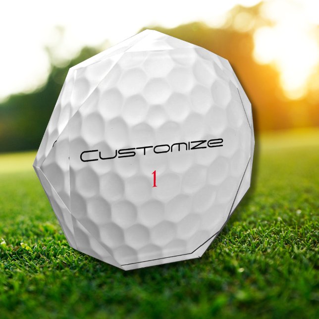 Personalized Golf Ball with Custom Name & Number Acrylic Award (Creator Uploaded)