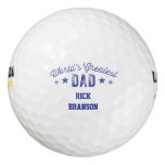 Personalized Golf Ball World's Greatest Dad Personalized Golf Ball World's Greatest Dad