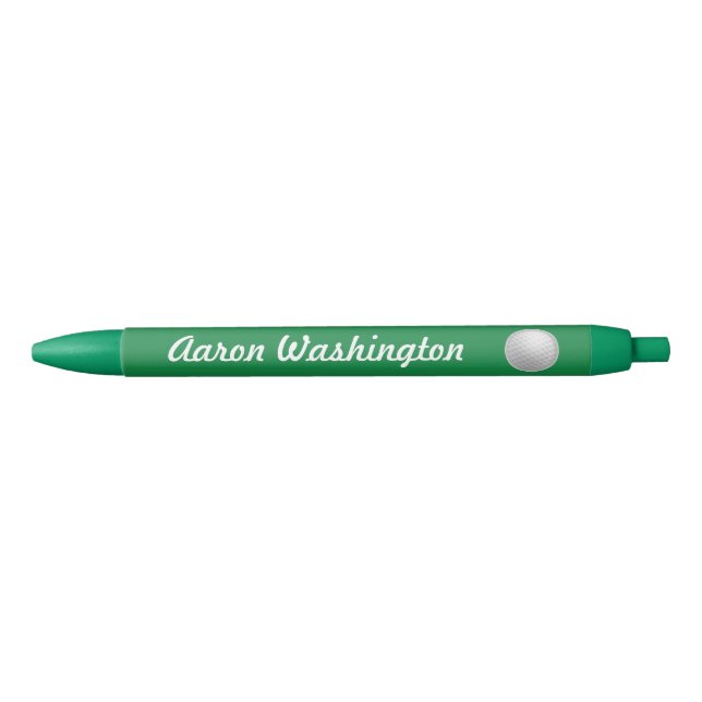 Personalized Golf Ball Writing Pens Gift (Front)