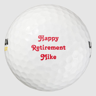 Personalized Golf Balls