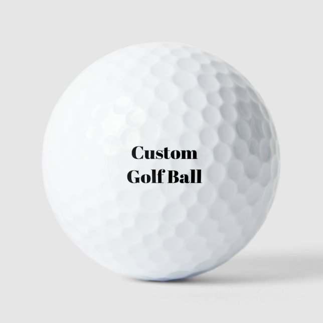 Personalized  golf balls (Front)