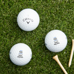 Personalized Golf Balls For Dad - Custom Gift