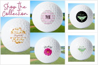Personalized Golf Balls, Golf Gifts For Her