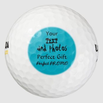 Personalized Golf Balls - Wilson Ultra 500 by FloralZoom at Zazzle