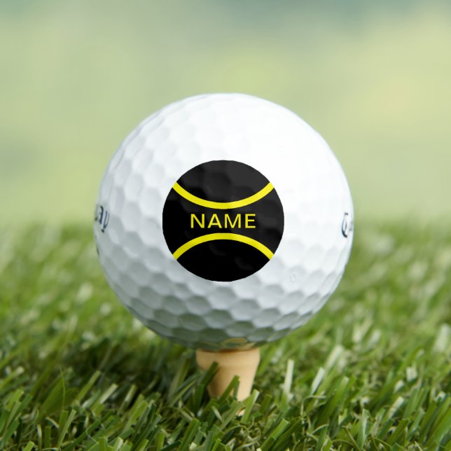 Personalized Golf Balls with Your Name for Gift or (Insitu Tee)