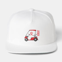 Personalized Golf Cap with Custom Name & Monogram