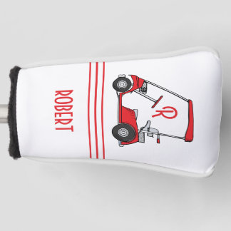 Personalized Golf Cart Monogram Name Head Cover