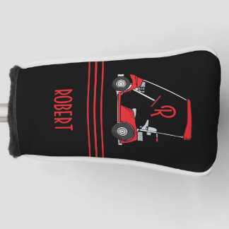 Personalized Golf Cart Monogram Name Head Cover