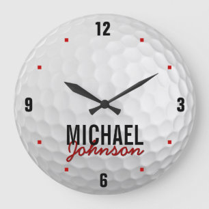 Personalized Golf Clock
