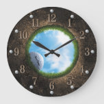 Personalized Golf Clock at Zazzle