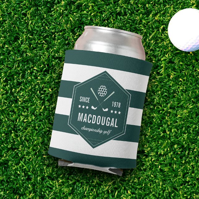 Personalized Golf Club Logo Can Cooler (Creator Uploaded)