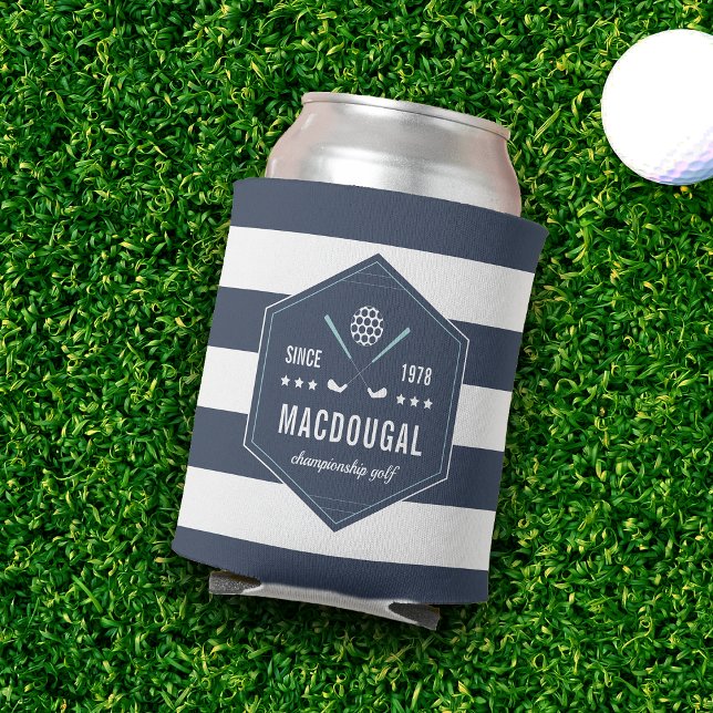 Personalized Golf Club Logo Can Cooler (Creator Uploaded)