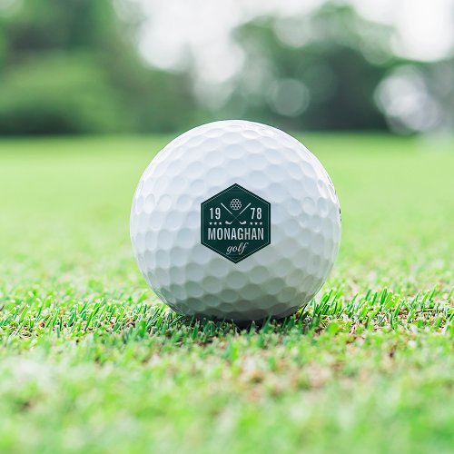 Personalized Golf Club Logo Golf Balls