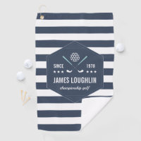 Personalized Golf Club Logo Golf Towel