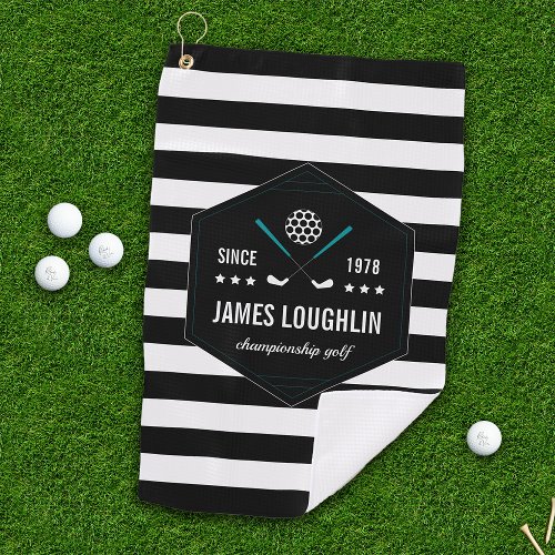 Personalized Golf Club Logo Golf Towel