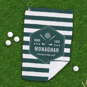 Personalized Golf Club Logo Towel