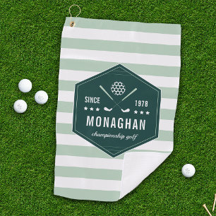 Personalized Golf Club Logo Towel