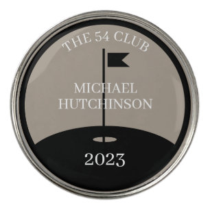 Personalized Golf Club Name Ball Marker