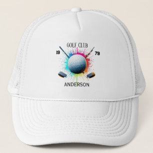Personalized Golf Club Name Classic  Hat 2026