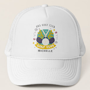 Personalized Golf Club Name Classic Trucker Hat
