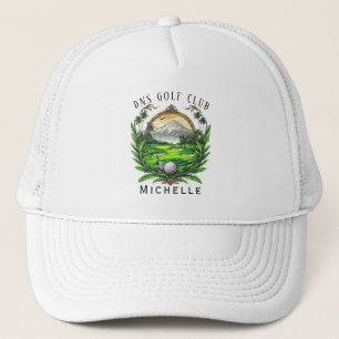 Personalized Golf Club Name Classic Trucker Hat