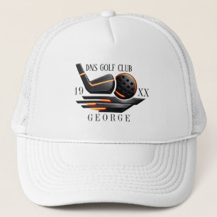 Personalized Golf Club Name Classic Trucker Hat