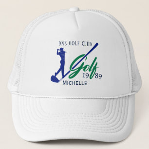 Personalized Golf Club Name Trucker Hat