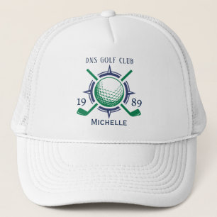 Personalized Golf Club Name Trucker Hat