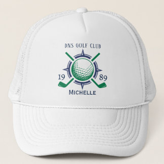 Personalized Golf Club Name Trucker Hat