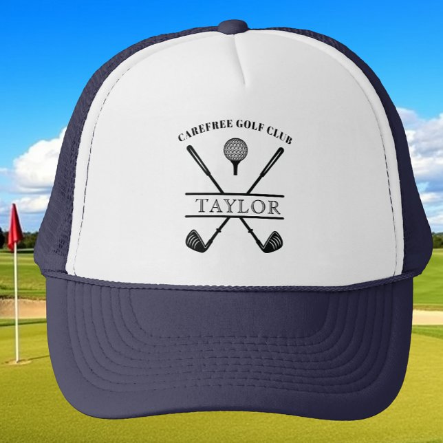 Personalized Golf Club Name Trucker Hat (Creator Uploaded)