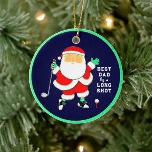 Personalized Golf Collectible Ceramic Ornament