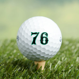 Personalized Golf - Custom Number Lucky Name Brand Golf Balls
