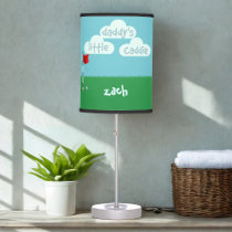 Personalized Golf Daddy's Little Caddie Kids Table Lamp