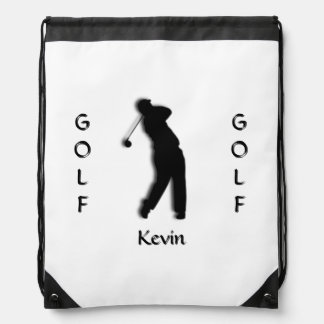 Personalized Golf Drawstring Bag