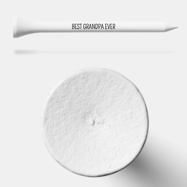 Personalized Golf For Dad Christmas Father's Day Golf Tees (Combo (Horz))