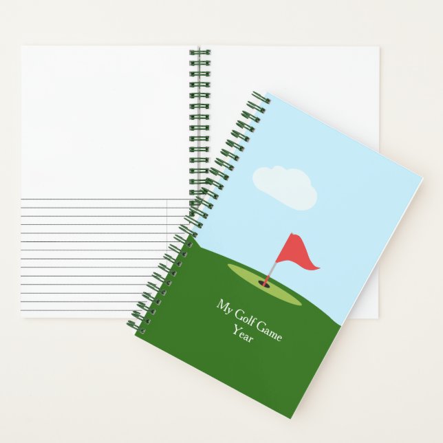 Personalized Golf Game Notebook (Inside)