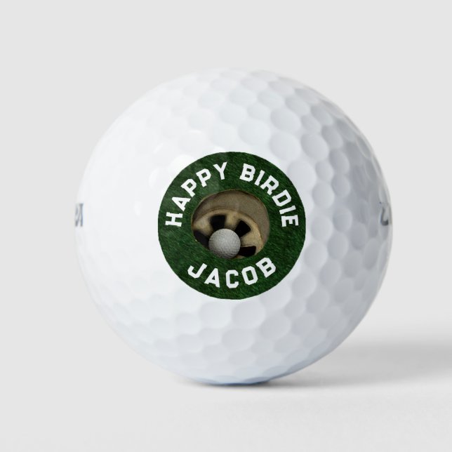 Personalized Golf Gift Collectible Balls (Front)