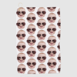 Personalized Golf Gift Lover Gift for Dad With Kid Golf Towel