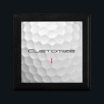 Personalized Golf Gift with Custom Name & Number Box<br><div class="desc">Searching for the ultimate golfer's gift? FORE! Discover the perfect personalized gift for the dedicated golfer in your life—or a well-deserved treat for yourself. Whether you are celebrating a milestone or heading to the clubhouse, this is the quintessential golf lover gift for any occasion. This unique product features a sleek,...</div>