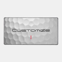 Personalized Golf Gift with Custom Name & Number