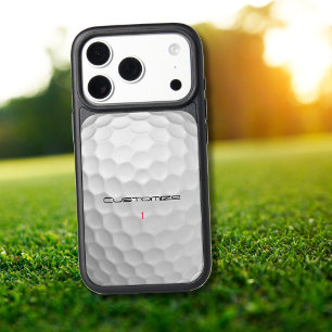 Personalized Golf Gift with Custom Name & Number iPhone 17 Pro Case
