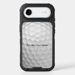 Personalized Golf Gift with Custom Name & Number iPhone 17 Air Case
