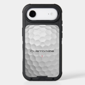 Personalized Golf Gift with Custom Name & Number iPhone 17 Air Case